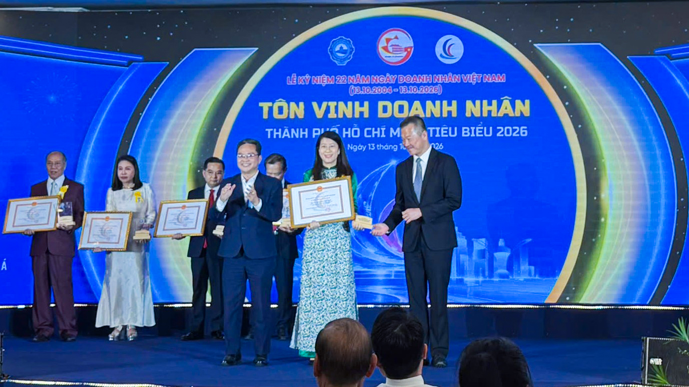 VINH DANH BÀ VÕ THỊ PHƯƠNG LAN – CHỦ TỊCH HĐQT KIÊM TỔNG GIÁM ĐỐC ASL LOGISTICS ĐẠT DANH HIỆU “DOANH NHÂN TP.HCM TIÊU BIỂU NĂM 2026”